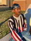 Navy Blue Silky Durag (Georgetown) - waversdreams